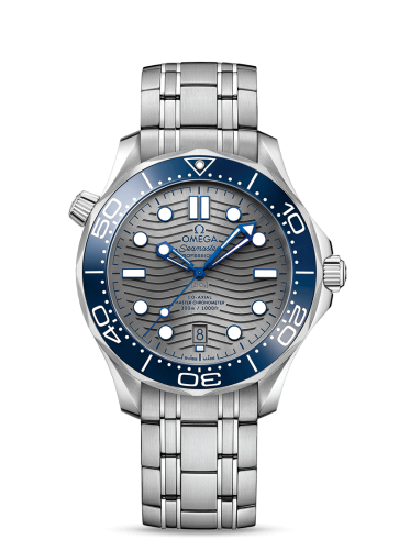 Omega Seamaster Diver 300M Master Co-Axial 42 Stainless Steel / Grey / Bracelet